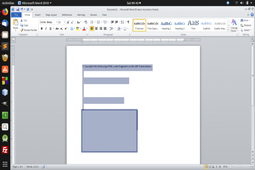 Word document
